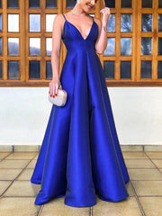 Cheap Classy Simple Royal Blue Prom Dress,Occasion Dress,GDC1065-Dolly Gown