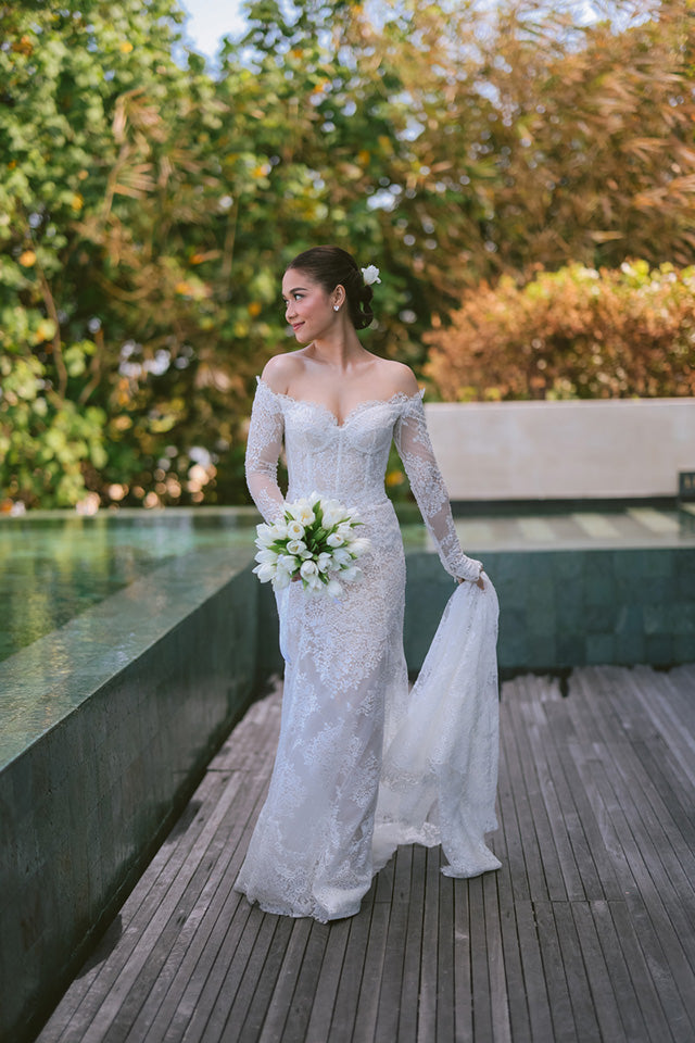 The Dreamiest Celebrity Wedding Gowns of 2023