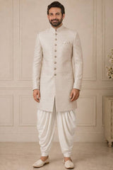 Buy White Engagement Indian Dresses Online for Men in USA