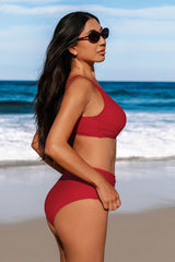 Bold Muse Red Bikini Set