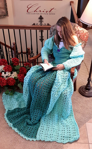 Ravelry: Princess Dress Blanket Green pattern by Carol L Hladik