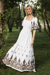 Alder Embroidered Maxi Dress - FINAL SALE