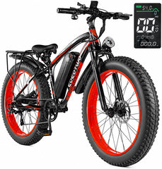 Electric Bike for Adults, 26" Fat Tire Ebikes, 48V 15Ah|20Ah