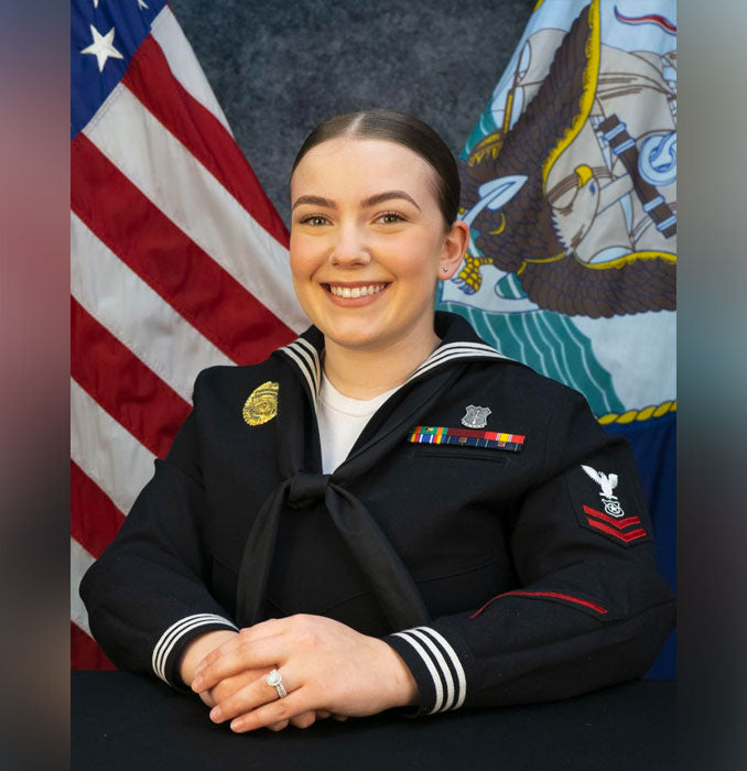 Junior Sailor of the Quarter at Naval Station Great Lakes: Master-At-Arms 2nd Class Lindsey Acosta – Cardinal News
