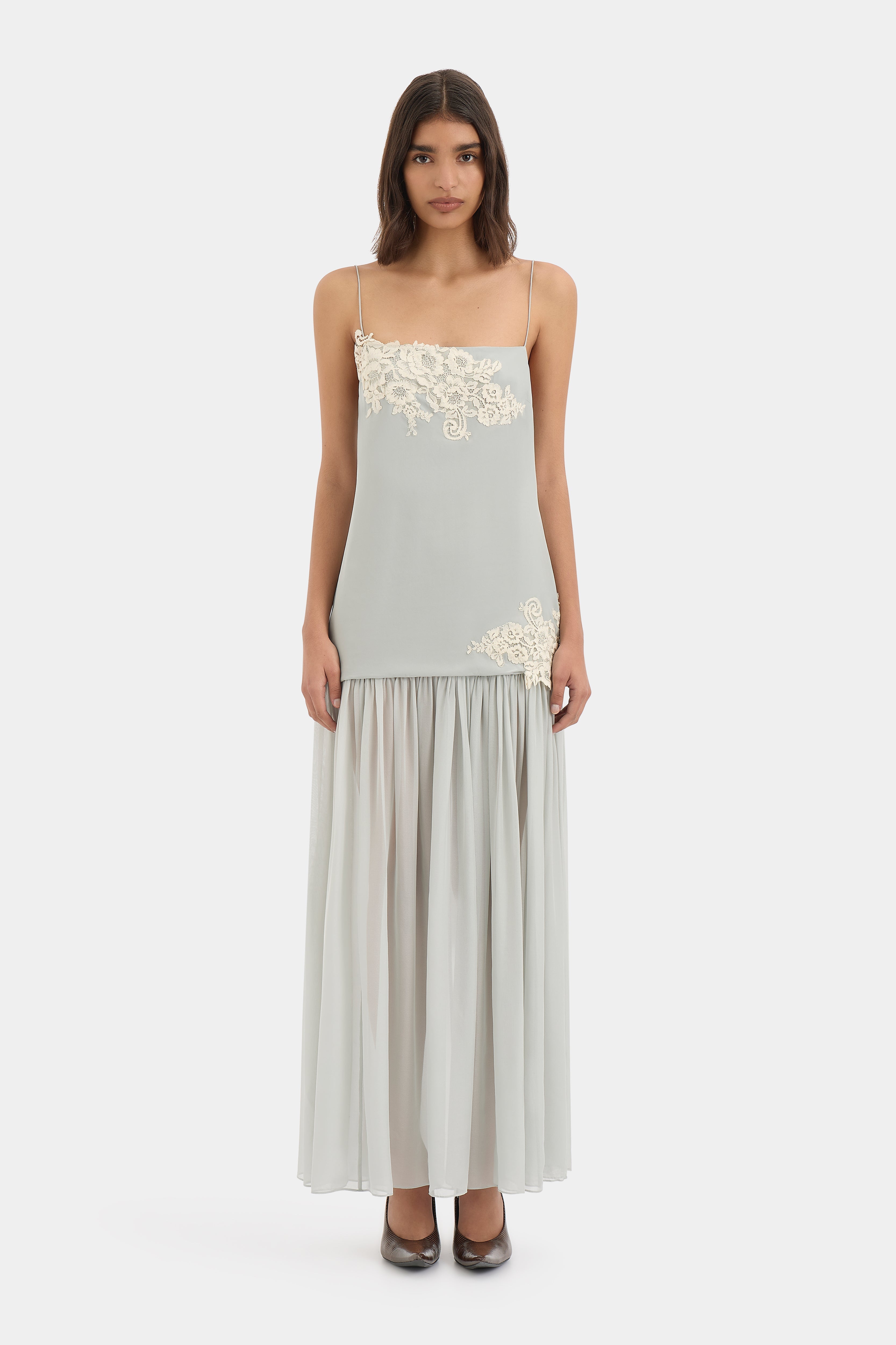 Noria Tiered Gown