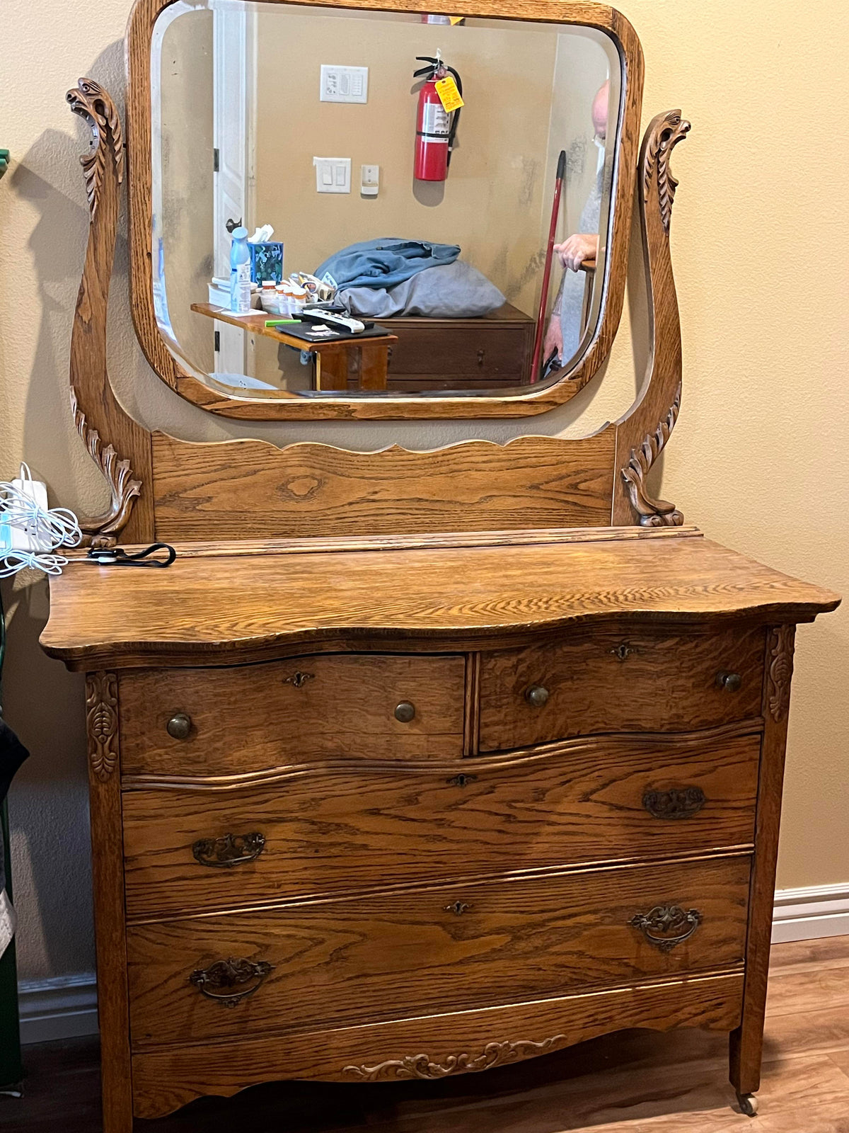Carved Mirror Bracket : r/Antiques