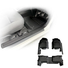7D TPE Car Floor Mats for Holden Colorado RC Series Dual Cab 2008-2012
