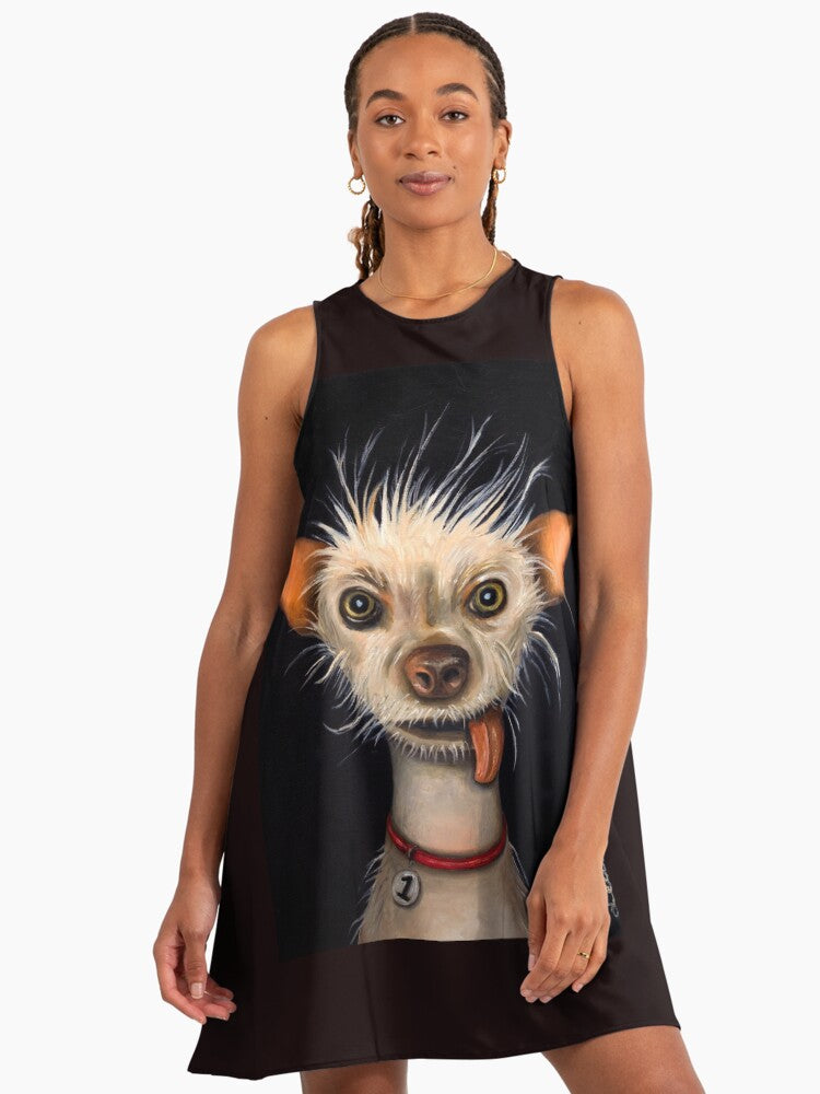 Ugly Dog" A-Line Dress for Sale by LeahSaulnier