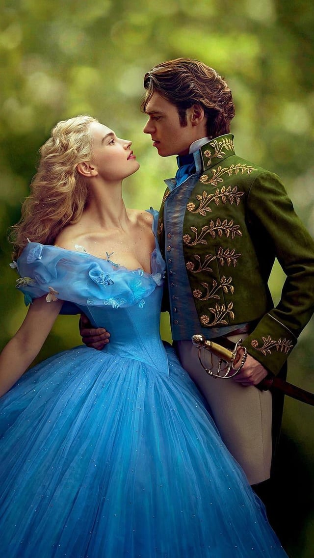 Which version of Live-Action Cinderella's dress do you prefer? : r/disneyprincess